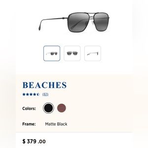 Maui Jim Aviator Sunglasses